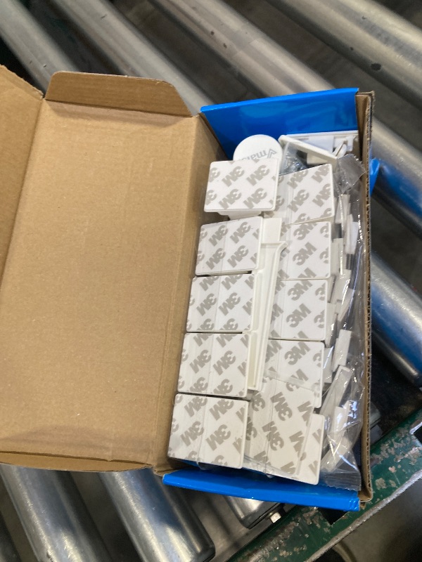 Photo 1 of 20 Pack Magnetic Cabinet Locks Baby Proofing - Vmaisi Children Proof Cupboard Drawers Latches - Adhesive Easy Installation