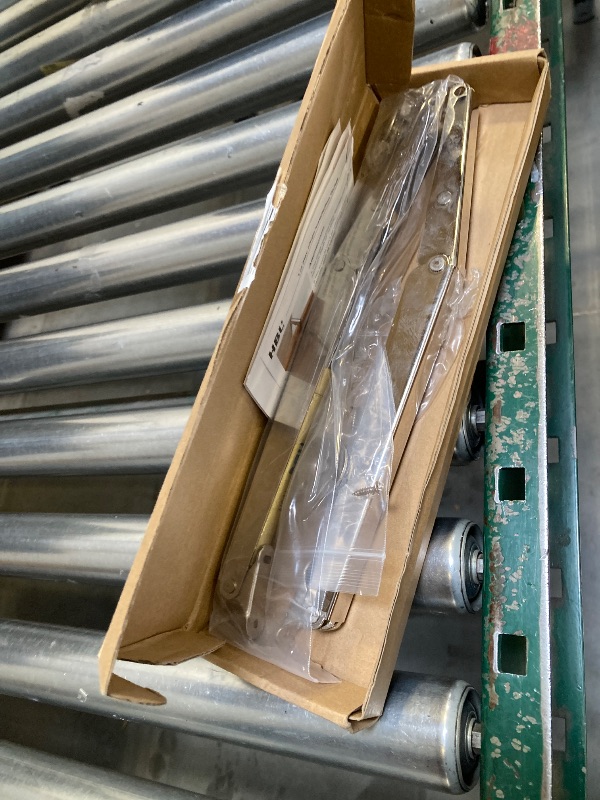 Photo 1 of 2 Pack | 150N Gas Strut Spring Hinges for Heavy Lids to Keep Stay, Slow Down and Soft Close, Hydraulic Hinges for Toy Box Chest, Bench, Toolbox and Basement Floor Door.