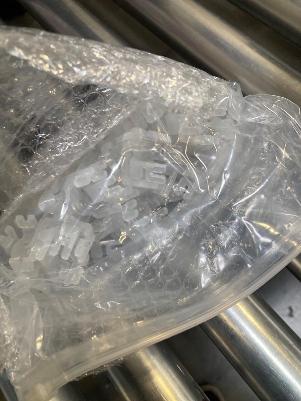 Photo 1 of 100 Pieces C9 Magnetic Christmas Light Clips Magnet Christmas Socket Clips Hooks for Sockets Roof Gutters Outside Patio Holiday Lighting (White)