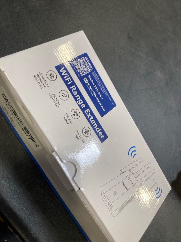 Photo 1 of 2026 New WiFi Extender Signal Booster for Home, 15715sq.ft Long Range WiFi Repeater Wireless Routers Signal Amplifier, Mesh WiFi 15X Faster Access Point with Ethernet Port, Easy Setup, 5 Working Mode