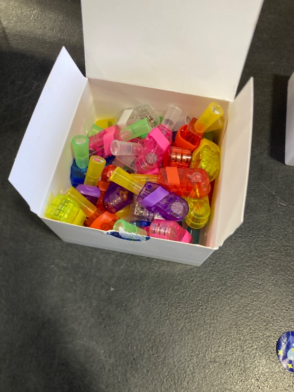 Photo 1 of 30PCS led Finger Lights Video Game Party Favors, Glow in The Dark Light Up Toys Gifts Fillers Easter Stuffers School Classroom Prizes Birthday Goodie Bags for Kids Boy Girl Student (Video Game)