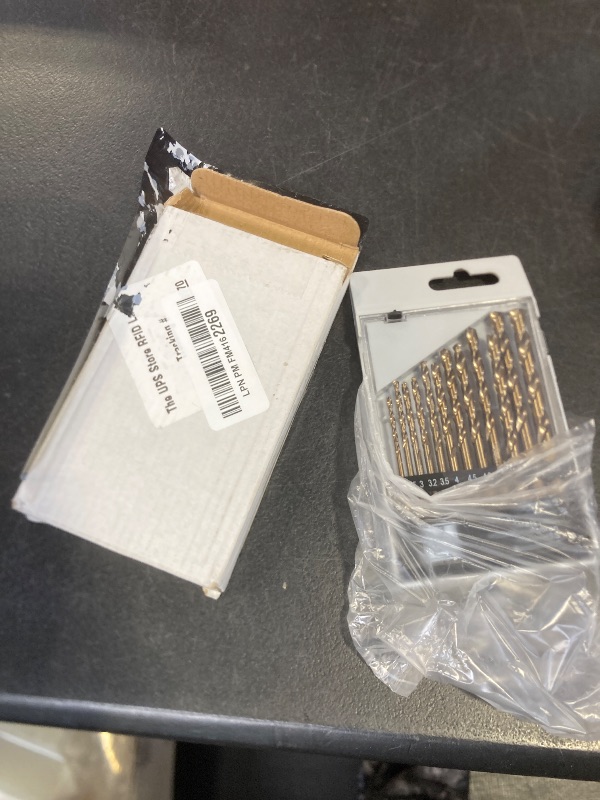 Photo 1 of Cobalt Metric Drill bits Set 1.5mm-6.5mm/13PCS High-Speed Steel Drill bit for Stainless Steel, Hard Metal, Cast Iron, Copper, Aluminum Plastic