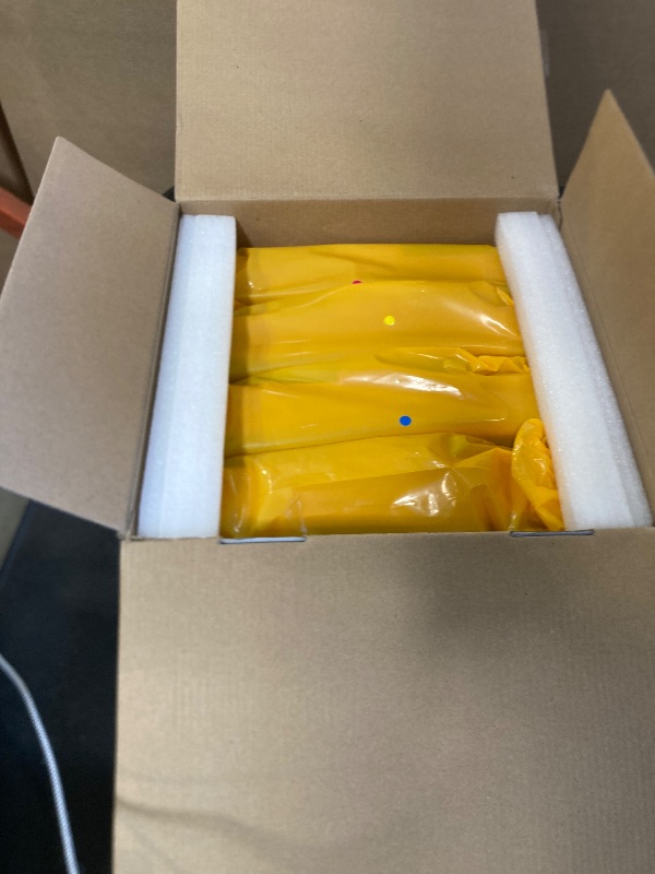 Photo 1 of 046 Toner Cartridge Set (4-Pack, Black, Cyan, Magenta, Yellow) Compatible 046 High Yield Toner Replacement for 046 Toner Cartridges Color Image Class MF735Cdw MF731Cdw MF733Cdw Printer