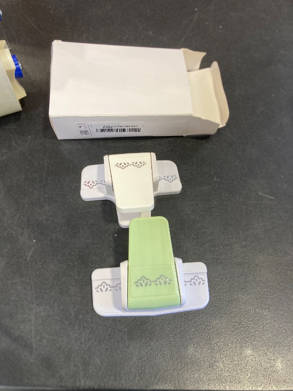 Photo 1 of 2 Pcs Paper Punch Fancy Border Edge Craft Flower Embossing Handmade DIY Gift Card Puncher for Paper Craft Scrapbooking Wedding Cards(Sweet Style)