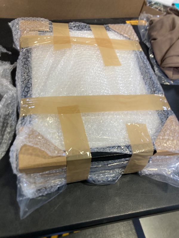 Photo 1 of 3 Pack T Shirt Display Frame, Bigger 18" x 14" Shadow Box Black T Shirt Frame with 98% UV Protection Acrylic, 1" Depth of Usable Space Shadow Box, Display Case for Shirts, Jerseys, Memorabilia