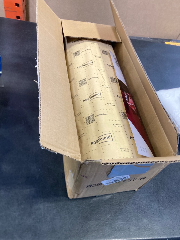 Photo 1 of AggSound Sound Deadening Mat 157mil(4 mm) 18sqft - Closed Cell Foam Car Sound Deadening Material - Self-Adhesive Hood Insulation Heat Shield Auto Sound Dampening