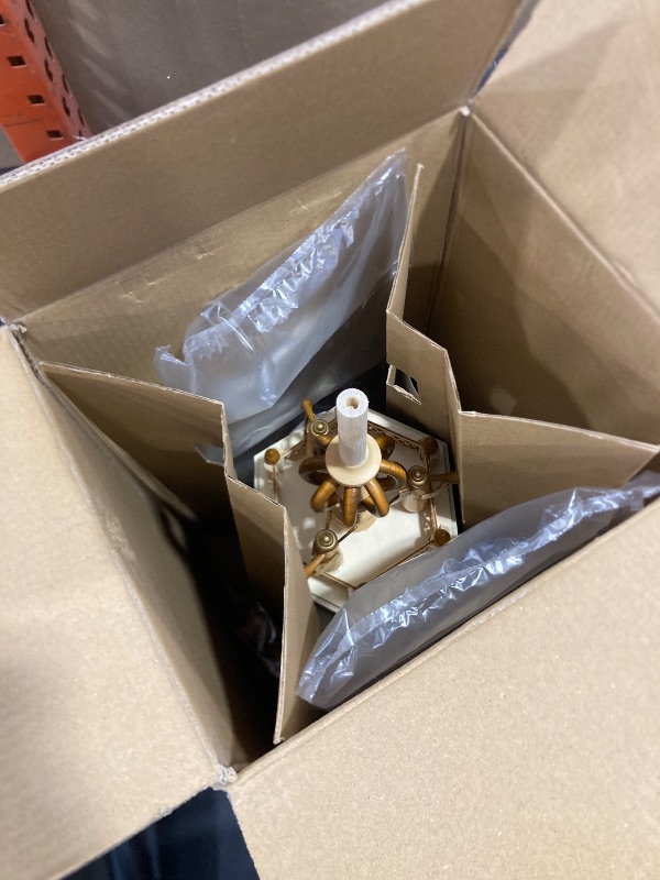 Photo 1 of 17 Inch Wooden Christmas Pyramid with 6 Candle Holders - Nativity Set for Christmas Tree - Holiday Decoration Carousel