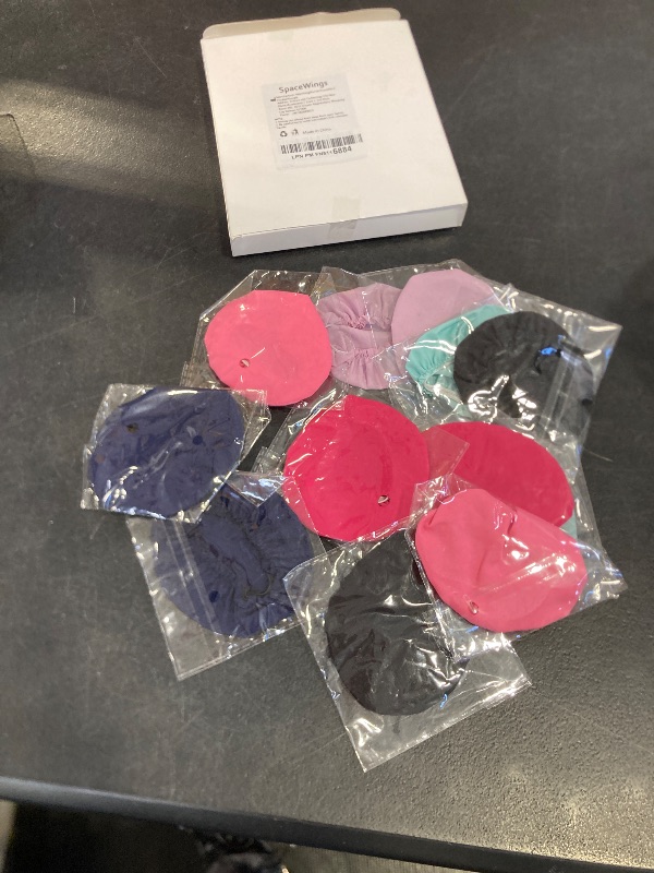 Photo 1 of 12-PCS Reusable Fabric Wine Glass Covers with Straw Hole, Cup Covers for Drinks for Safety,Drink Covers for Alcohol Protection & Spill Prevention at Parties, Weddings for Women