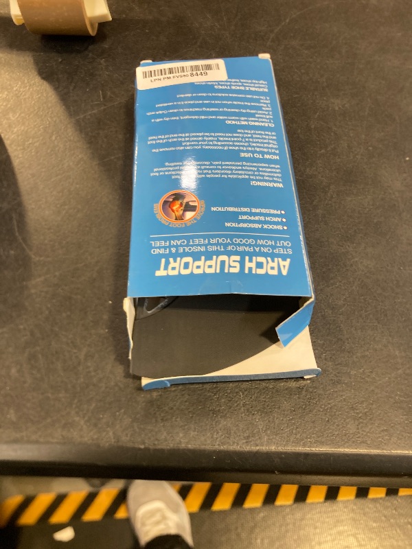 Photo 1 of 3/4 Removable High Arch Support Shoe Inserts, Orthopedic Insoles for Plantar Fasciitis Relief, Standing All Day Pain Relief, Knee Pain, Over-Pronation, Shoe Insoles for Men & Women - XL(Men's10-12.5)