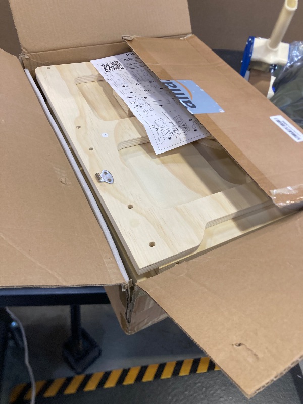 Photo 1 of Woodure 4-in-1 Toddler Kitchen Step Stool, Foldable Learning Standing Tower with Blackboard, Wooden Kitchen Stool Helper for Kids, 1-3 Year Old Boy Girl Gifts