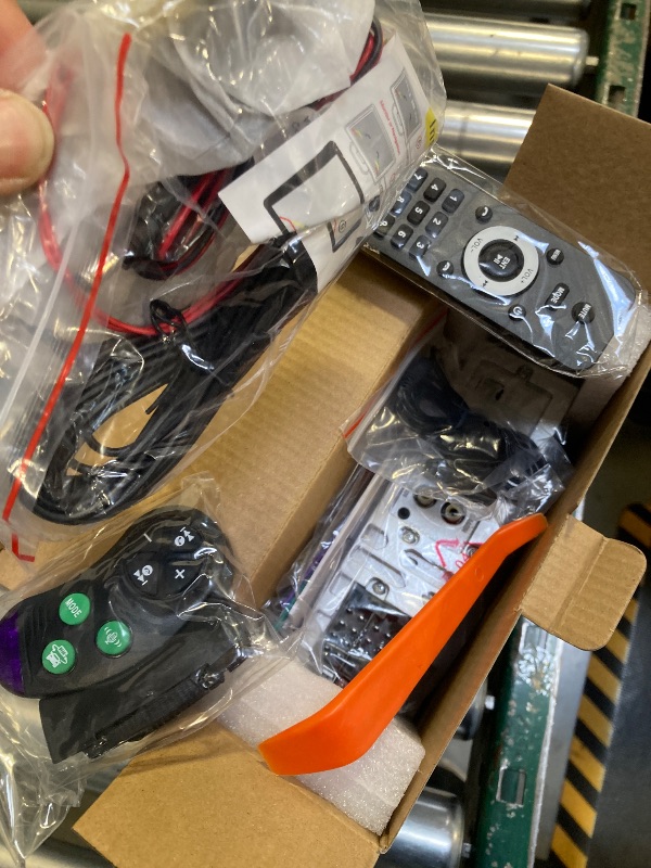 Photo 1 of 6.5” Single Din Car Stereo Receivers with Wireless Apple CarPlay, IPS Touchscreen 1280x452, Car Bluetooth 5.2, Car Radio FM AM, Backup Camera, USB Type-c Fast Charging, Android Auto, GPS Navigation