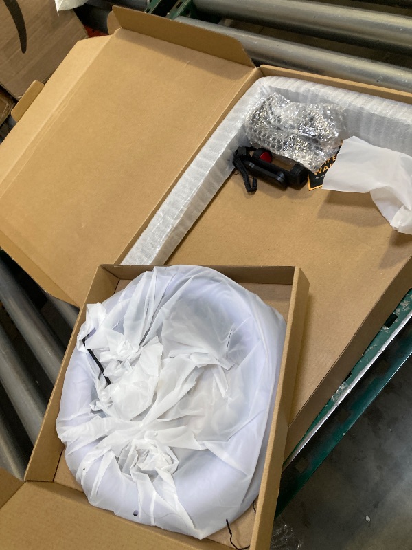 Photo 1 of 10.5" Ring Light Overhead Phone Mount - Selfie Ring Light with Stand Phone Holder, 360° Rotate Flexible Arm Clamp Desk Light Tripod for Photography Cooking Filming Video Recording YouTube Tiktok