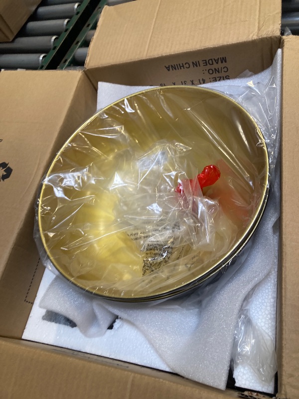 Photo 1 of Bestshared Outdoor Barn Light,Outdoor Wall Sconce, Farmhouse Porch Wall lamp, Anti-Rust Front Door Lighting Fixture for House, Doorway, Patio, Garage (ORB+Gold, 2pack)