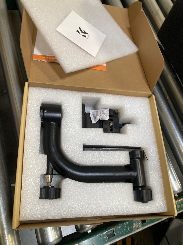 Photo 1 of K&F CONCEPT Aluminum Alloy 360 Degree Panoramic Gimbal Tripod Head with 1/4'' Standard Quick Release Plate and Bubble Level,Load Capacity up to 20kg/44lbs