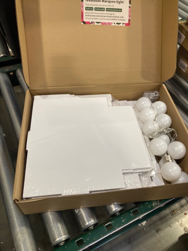 Photo 1 of 4FT Marquee Light Up Letters R,Party Decoration Large Marquee Light Up Letters with Weighted Water Bag,Pre-cut Foam Board Set Can Be Used for Birthdays,Weddings,Baby Anniversaries