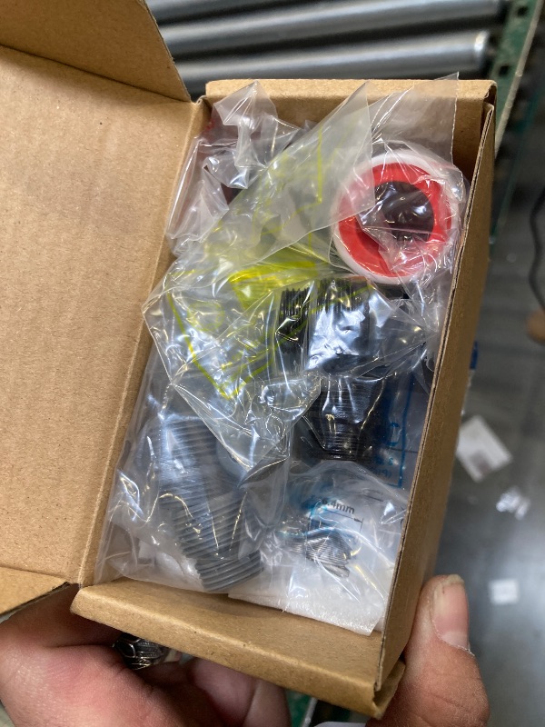 Photo 1 of Hibbent Pull Down Kitchen Faucet Head Replacement, 3-Function NSF/ANSI/CAN 61 & CUPC Certified Sink Spray Nozzle, 15 Adapters, Compatible with Moen, Delta, Kohler Faucets, Brushed Nickel