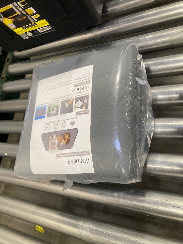 Photo 1 of GINIDEAR Guinea Pig Cage Liner, 2 Pack - Washable, Reusable, Leakproof Fleece Bedding Pads for Small Animals with Anti-Slip Bottom - for C&C 2X4 Area, Gray