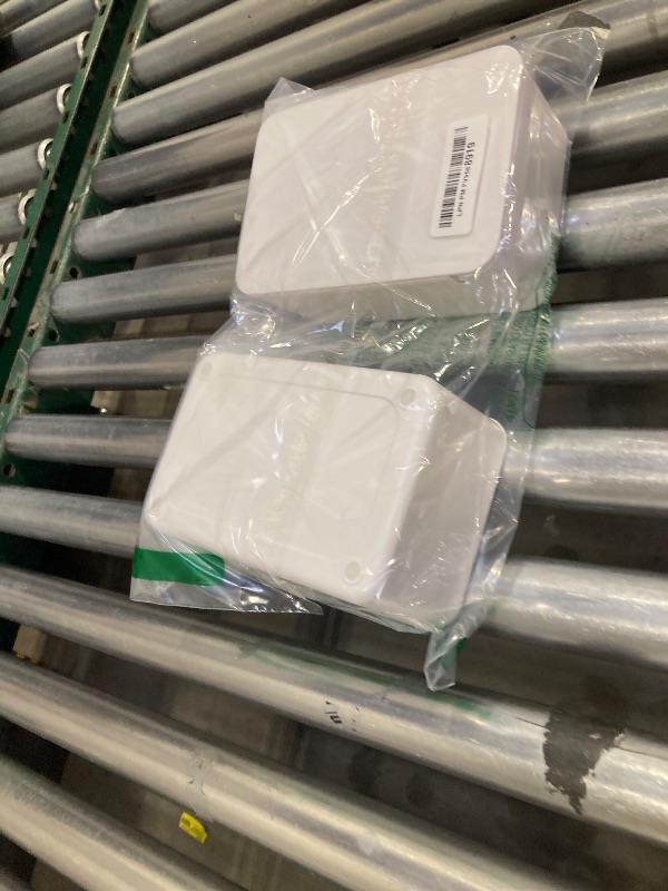 Photo 1 of 2 Pack LEQXGO Baby Wipes Dispenser, Wipes Dispenser Baby Wipes Case, Baby Wipe Holder for Fresh Wipes, Non-Slip Wipes Case, Wipe Container with Sealing Design Lid (White and White)