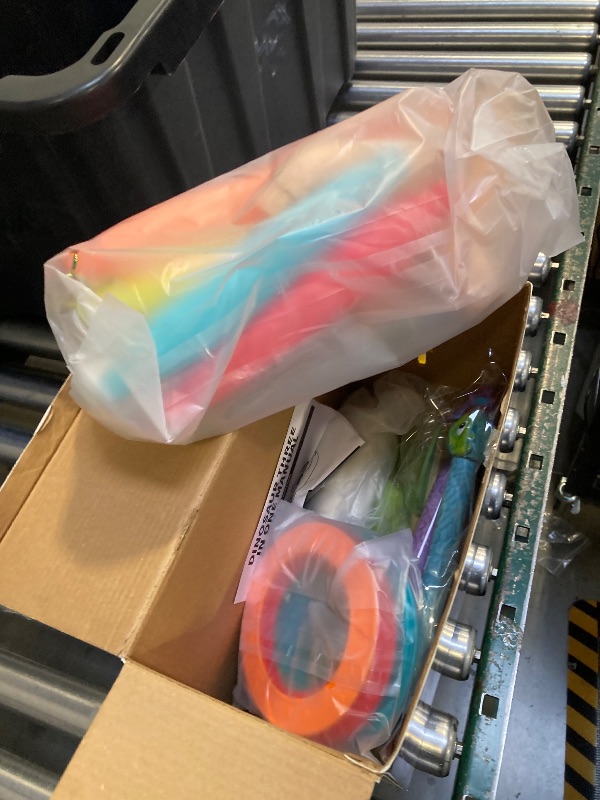 Photo 1 of 3 in 1 Dinosaur Rocket Launcher Musical Jump Toss Ring Game and Stomping Toys for Kids Outdoor with Remote Control, Indoor Outside Toy for Boys Girls 3-13 Toys for Ages 5 6 7 8 9 10 11 Birthday Gifts