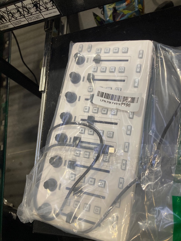 Photo 1 of Vangoa Wireless Midi Controller Mixer Mute, Portable USB Midi Keyboard controlador Mixing Console 43 Backlit Button, 8 Channel Faders with LED indicator, 8 Assignable Endless Knobs for Daw, Mac, PC