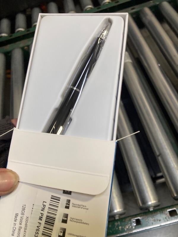 Photo 1 of 128GB (9800Hrs) Voice Recorder w/Type-C, Audio Recording Device with AI-Intelligent Noise Reduction, Digital Voice Activated Recorder 180 Days Storage Capacity for Lectures, Class, Work, Interviews