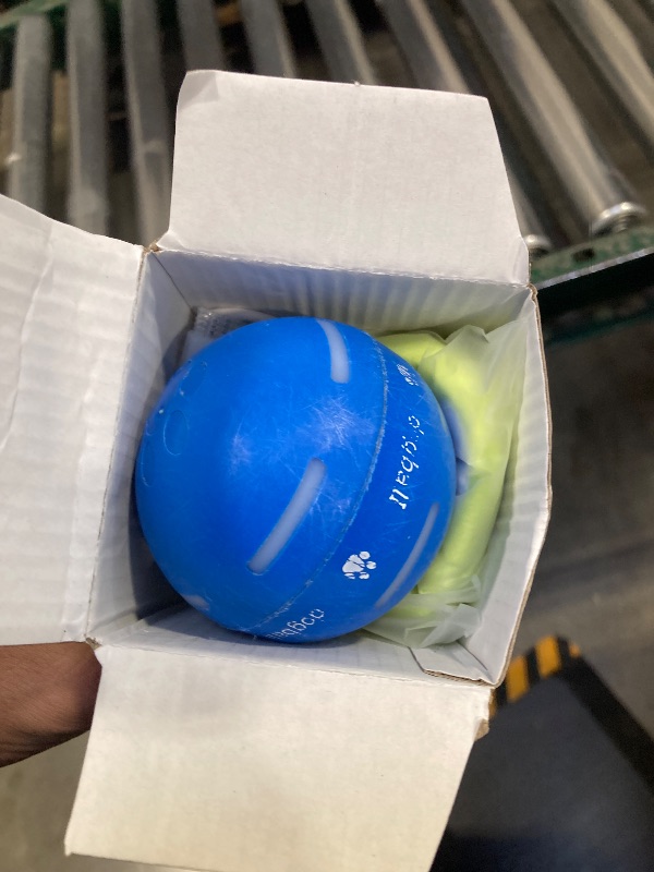 Photo 1 of PetDroid Interactive Dog Toys Dog Ball,[Newly Upgraded] Durable Motion Activated Automatic Rolling Ball Toys for/Small/Medium/Large Dogs,USB Rechargeable (Blue)