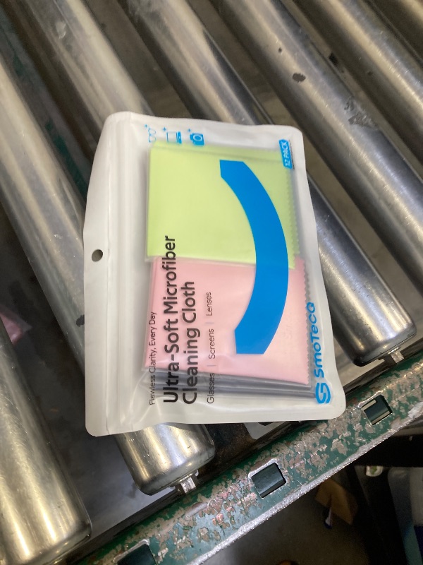 Photo 1 of SmoTecQ 12 Pack Microfiber Lens Cleaning Cloths – Ultra-Soft, Scratch-Free Eyeglass Cloths for Glasses, Screens & Cameras – 7×6 in, Assorted Colors