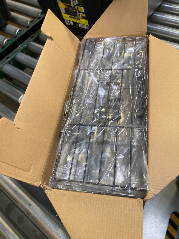 Photo 1 of SWTYMIKI Over Door Hat Organizer - 5 Tier Wall Mounted Hat Rack with 4 Adjustable Metal Basket and 3 Hooks, Hanging Baseball Cap Organizer Storage Holds up to 49 Caps for Door, Bedroom, Closet