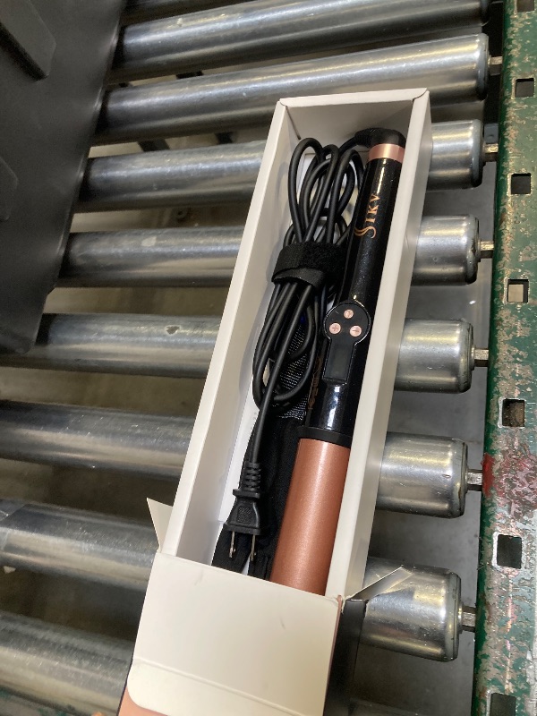 Photo 1 of 1 1/4 Inch Curling Wand Ceramic Long Barrel,1.25 Inch Curling Wand Iron for Long Hair,Dual Voltage Hair Curling Wand