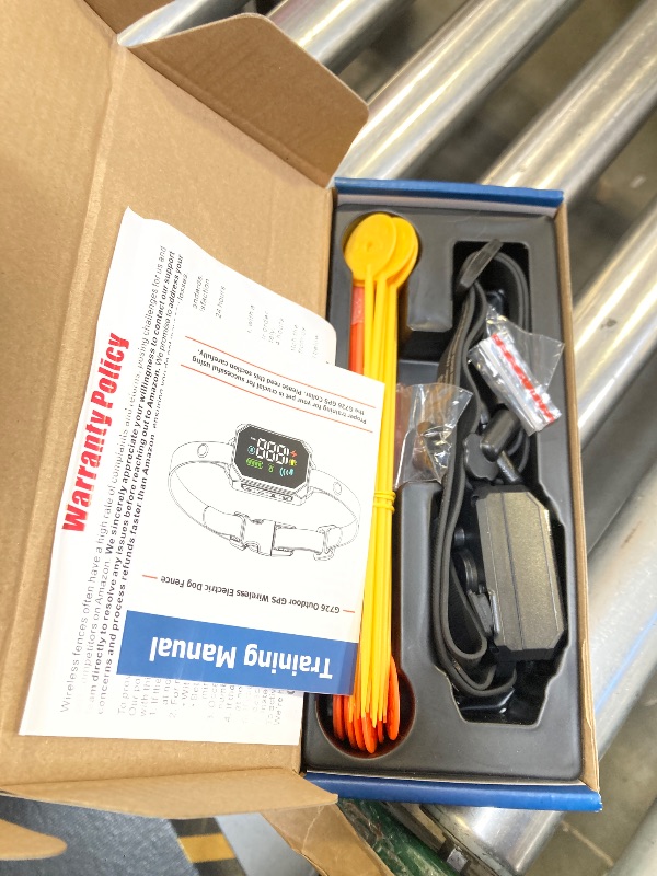 Photo 1 of VERSMELO GPS Wireless Dog Fence, Electric Fence for Dogs, Perimeter Collar Fence System, Radius 33-1999 Yards, IPX7 Waterproof, Beep Vibration Shock Correction, for Pets Over 18 Lbs