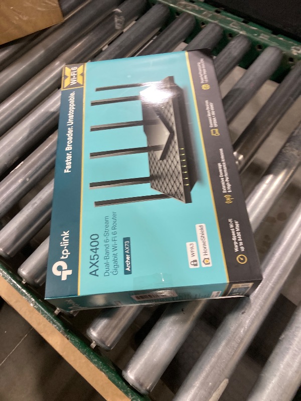 Photo 1 of TP-Link AX5400 WiFi 6 Router (Archer AX73)- Dual Band Gigabit Wireless Internet Router for Streaming, Long Range Coverage