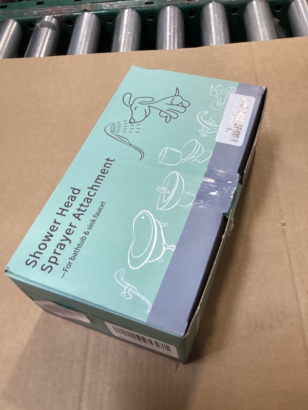 Photo 1 of CECEFIN Kitchen Faucet Hose Attachment, Sink Sprayer Replacement Head with 4.9 Ft Stainless Steel Hose, Water Saving Aerator with 3-Way Diverter Valve for Hair Washing Laundry Room and Pet Shower