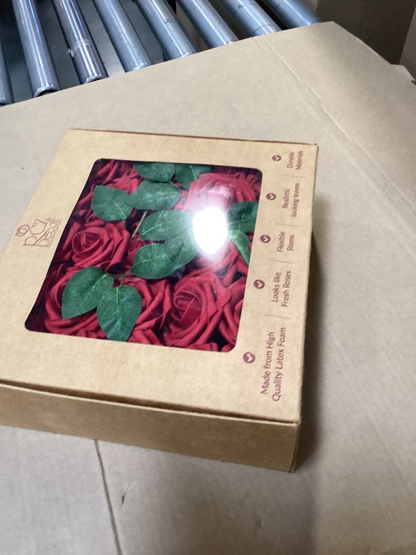 View 2 of 3D Rose Flower Metal Die Cuts,Wedding Flower Leaf Leaves Cutting Dies Cut Stencils for DIY Scrapbooking Album Decorative Embossing Paper Dies for Card Making (A)