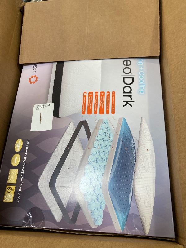 Photo 1 of Dormeo Dark Queen - Ergonomic Pillow for Neck & Shoulder Support, Side Sleeper, Cooling Gel Pillow - 1pc