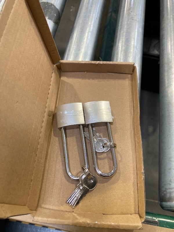 Photo 1 of 2 Toolbox Shed Gym Locker Padlocks with Key