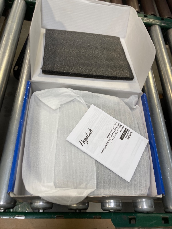 Photo 1 of POGOLAB 88 Keys Roll Up Keyboard Piano, Portable Electric Foldable Piano with Sustain Pedal, 20 Songs, 128 Tones, 128 Rhythms, Rechargeable & Wireless BT, Music Gift for Beginners (with LED Display)