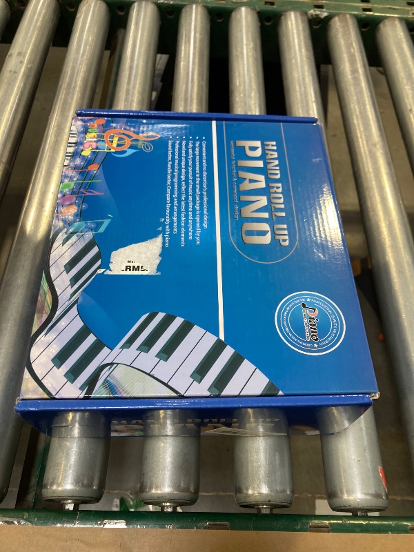 Photo 1 of POGOLAB 88 Keys Roll Up Keyboard Piano, Portable Electric Foldable Piano with Sustain Pedal, 20 Songs, 128 Tones, 128 Rhythms, Rechargeable & Wireless BT, Music Gift for Beginners (with LED Display)