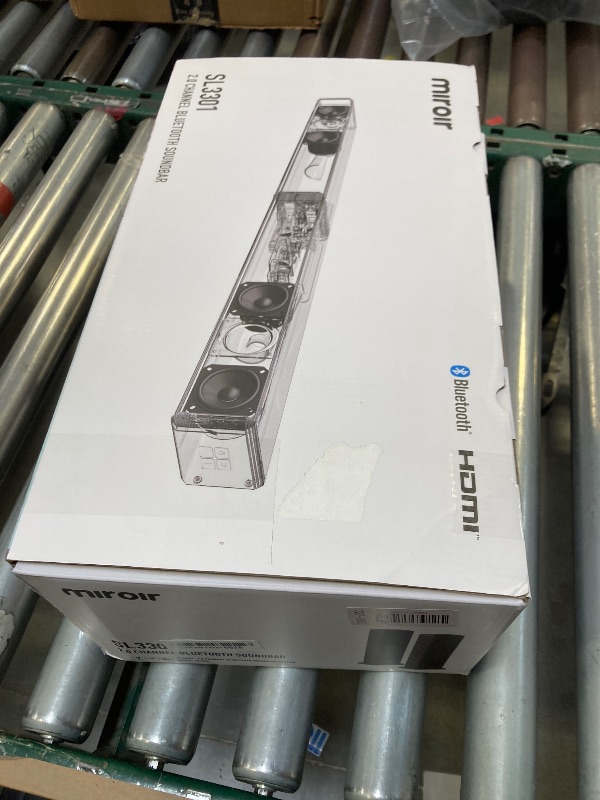 Photo 1 of 2.0 ch 100W Sound Bar for Smart TV, 2-in-1 Detachable Bluetooth 5.3 Speaker with 3 EQ Modes & Adjustable Bass - Home Theater Audio for Movies, Gaming, Music