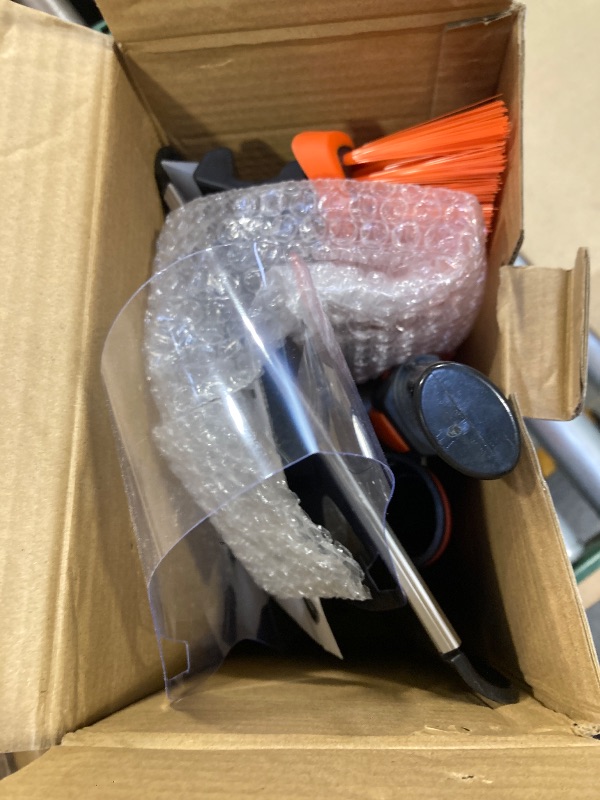 Photo 1 of 42'' Ice Scraper and Extendable Snow Brush Emergency Snow Shovel Snow Broom with Foam Grip 180° Pivoting Brush Head Snow Scraper for Cars, Trucks, SUVs, Vehicle