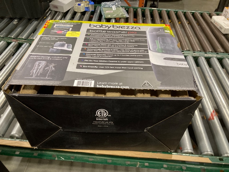 Photo 1 of Baby Brezza Baby Bottle Washer Pro - Clinically Proven Better Cleaning - Washer, Sterilizer + Dryer In One Appliance for Essentials like Bottles + Pump Parts – Machine Replaces Brushes + Racks