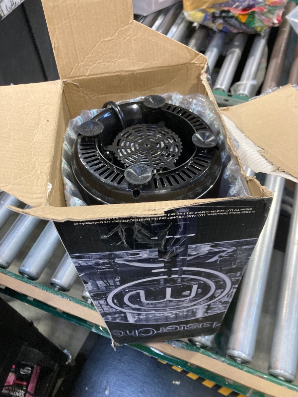 Photo 1 of MasterChef Glass Blender for Shakes and Smoothies, Milkshake Maker, Frozen Drink & Margarita Machine, For Fruit Juice with Ice, Soup, Sauces, Food Puree etc, Stainless Steel Blades, 33oz, 400w, Black