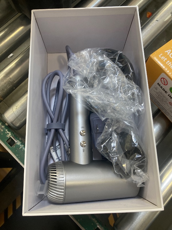 Photo 1 of 2026 Hair Dryer, 200,000 RPM Professional High Speed Blow Dryer with Diffuser for Women, 1200M Negative Ionic Hair Dryer with Brushless Motor, Low Noise Hair Blow Dryer for Home Travel Salon,Gray