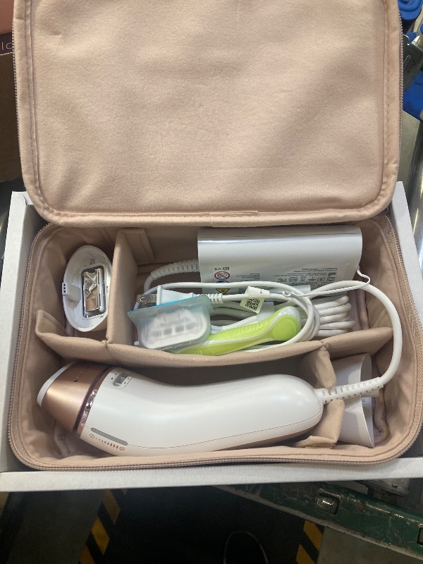 Photo 1 of Braun Smart IPL, Skin i·Expert Pro 7: at Home Laser Hair Removal for Women and Men, Permanent Visible Hair Reduction, with Free App, Vanity Case, Venus Razor, 2 Smart Heads, Facial Trimmer, IPL7219