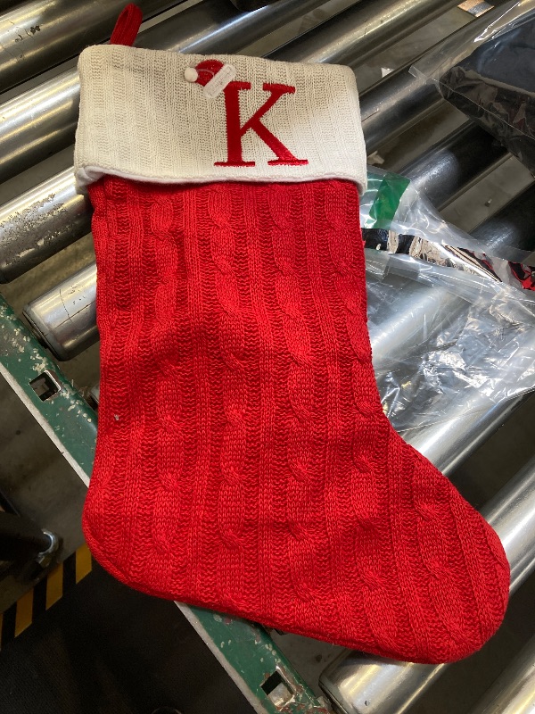 Photo 1 of Christmas Stocking, Letter K