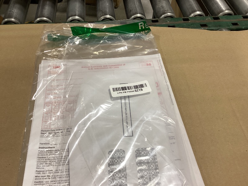 Photo 1 of 1099 NEC Tax Forms 2025 with 25 Lick-and-Seal Envelopes, 4 Part Tax Forms Kit, Compatible with QuickBooks and Accounting Software