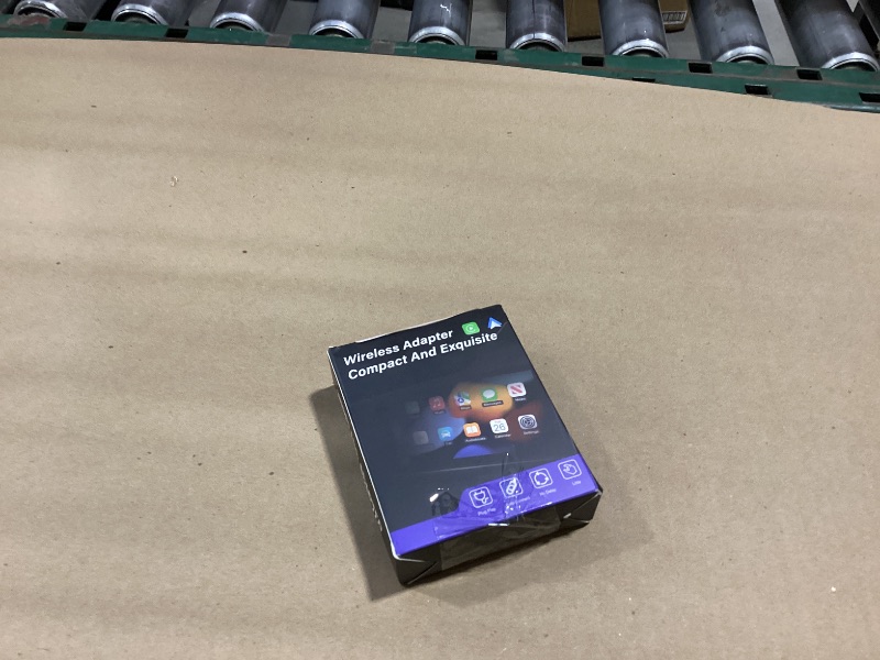 Photo 1 of 2026 Aimoon Mini Wireless CarPlay Adapter Upgrade Wired to Wireless for CarPlay & Android Auto Plug and Play Fast Auto-Reconnect Stable Control Zero Delay Car Play for iPhone iOS 10+ Android 11+