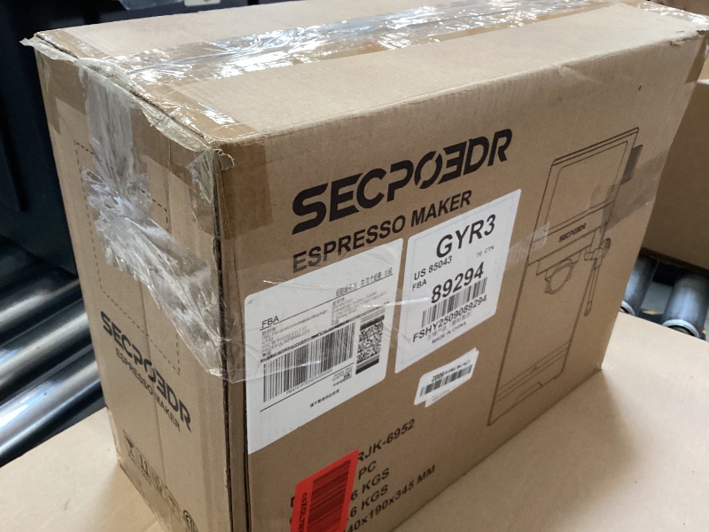 Photo 1 of 20Bar Espresso Machine with Hot & Rapid Cold Brew, Stainless Steel Coffee Makers, Cappuccino Latte Machine with Milk Frother Steam Wand for Home, 45oz Removable Water Tank, Touchscreen, Silver