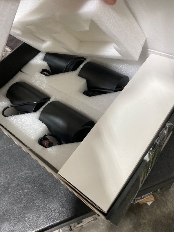 Photo 1 of Govee Outdoor Spot Lights 2, IP67 Waterproof Spotlights, Landscape Lights Work with Matter, Alexa, and Google Assistant, RGBWIC Color Changing Light for Outdoor Decor, Patio Decorations, 4 Pack