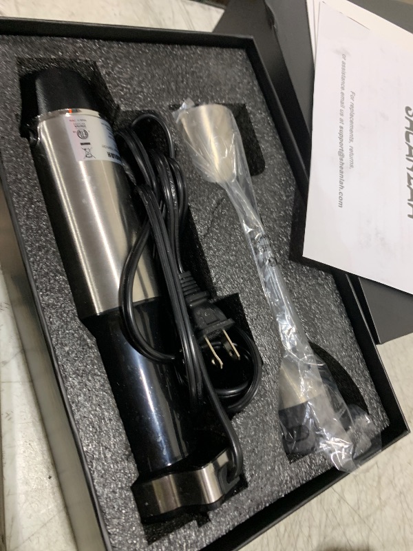 Photo 1 of 1000W Powerful Immersion Blender handheld, 2025 New Update Hand Blender with 25-Speed, Scratch-Resistant Corded Hand Mixer with Heavy-Duty Copper Brushless Motor and Gift Box