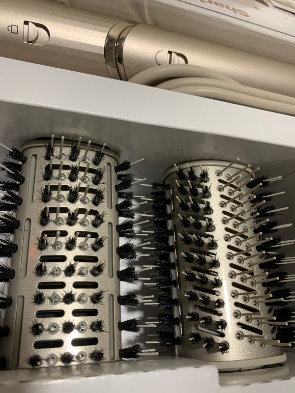 Photo 1 of Shark HD430 FlexStyle Air Styling & Drying System, Powerful Hair Dryer Brush & Multi-Styler with Auto-Wrap Curlers, Paddle Brush, Oval Brush, Concentrator Attachment, Stone